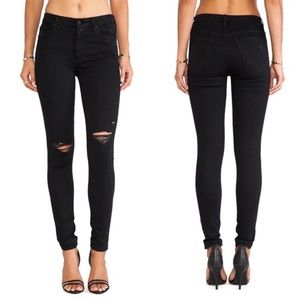 MOTHER The Looker Jeans Ankle Fray size 26